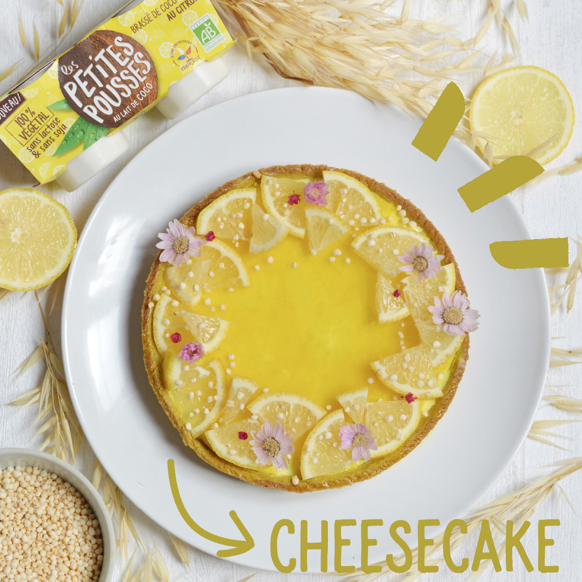 Get Recette Cheesecake Coco PNG